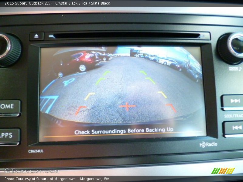 Crystal Black Silica / Slate Black 2015 Subaru Outback 2.5i