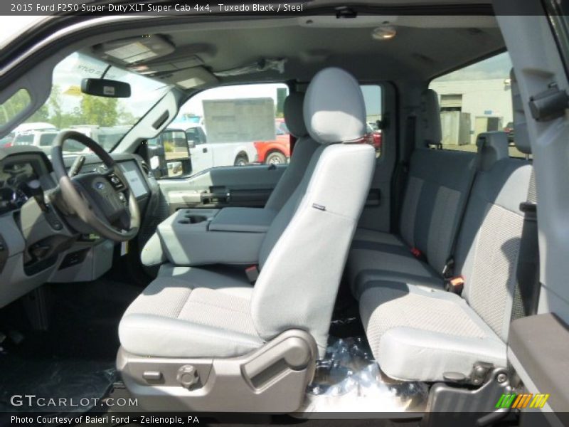 Tuxedo Black / Steel 2015 Ford F250 Super Duty XLT Super Cab 4x4