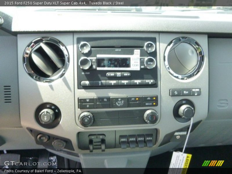 Tuxedo Black / Steel 2015 Ford F250 Super Duty XLT Super Cab 4x4