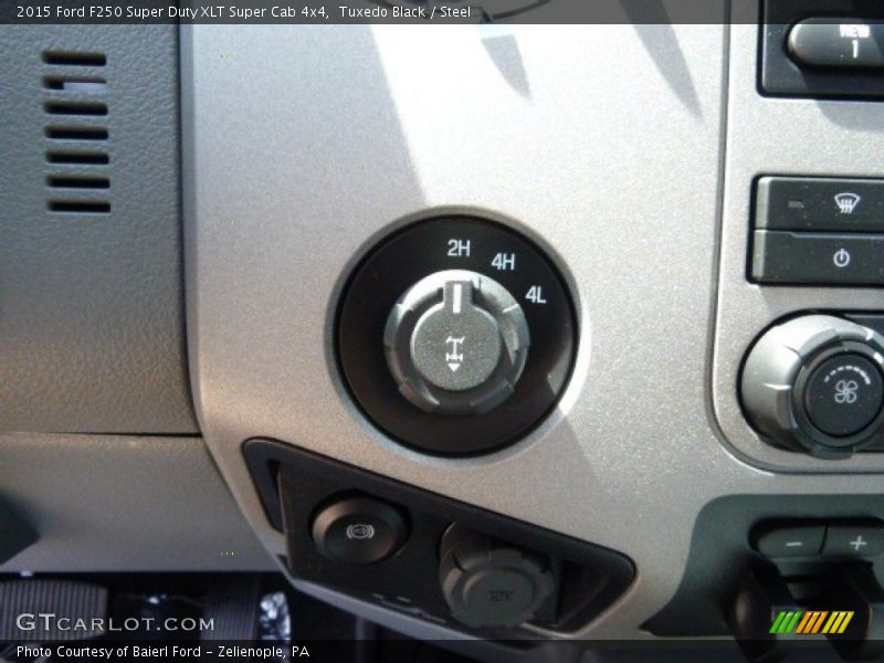 Tuxedo Black / Steel 2015 Ford F250 Super Duty XLT Super Cab 4x4
