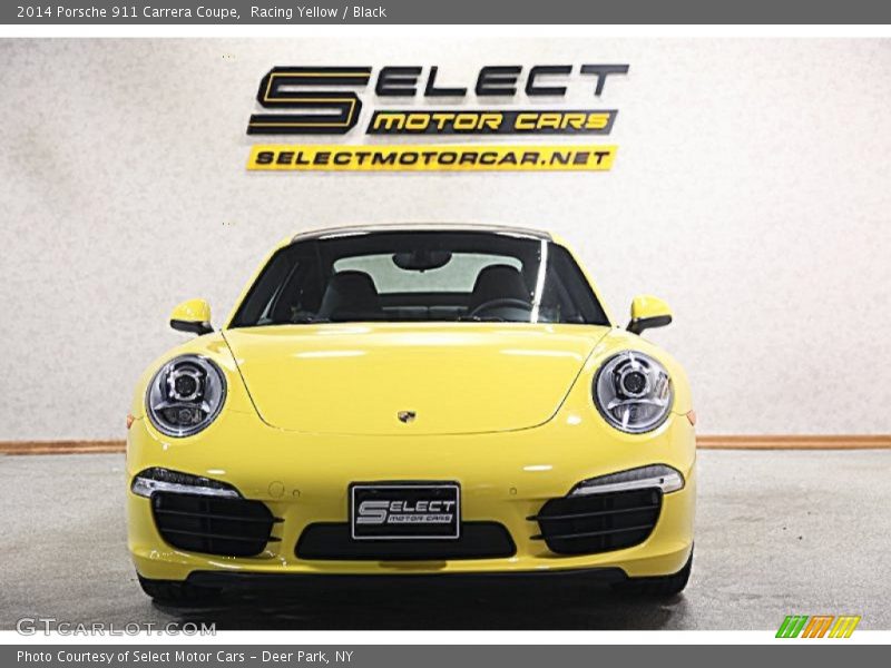 Racing Yellow / Black 2014 Porsche 911 Carrera Coupe