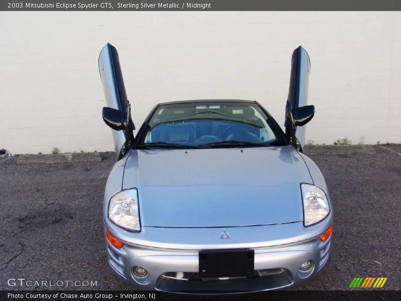 Sterling Silver Metallic / Midnight 2003 Mitsubishi Eclipse Spyder GTS