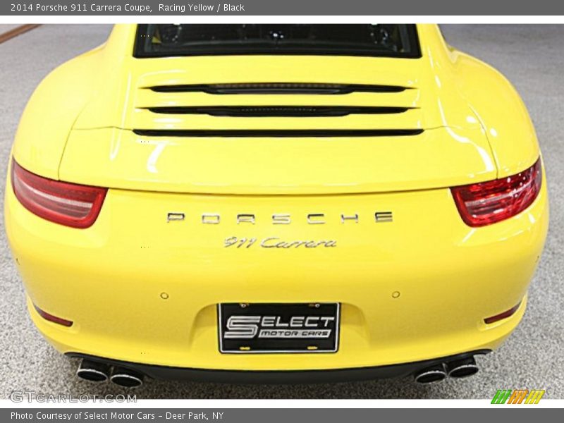 Racing Yellow / Black 2014 Porsche 911 Carrera Coupe