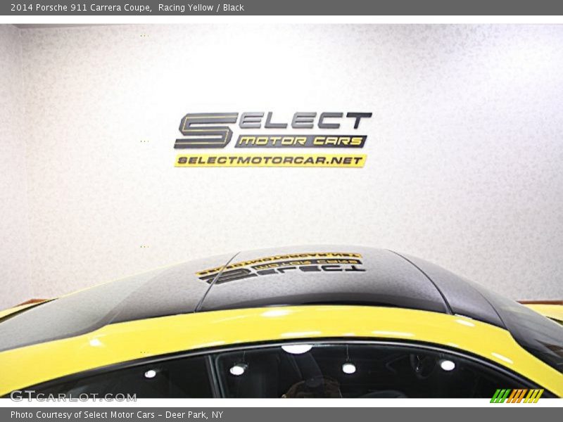 Racing Yellow / Black 2014 Porsche 911 Carrera Coupe