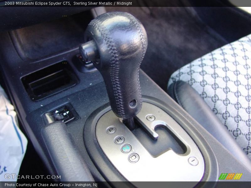 Sterling Silver Metallic / Midnight 2003 Mitsubishi Eclipse Spyder GTS