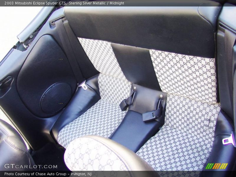 Sterling Silver Metallic / Midnight 2003 Mitsubishi Eclipse Spyder GTS