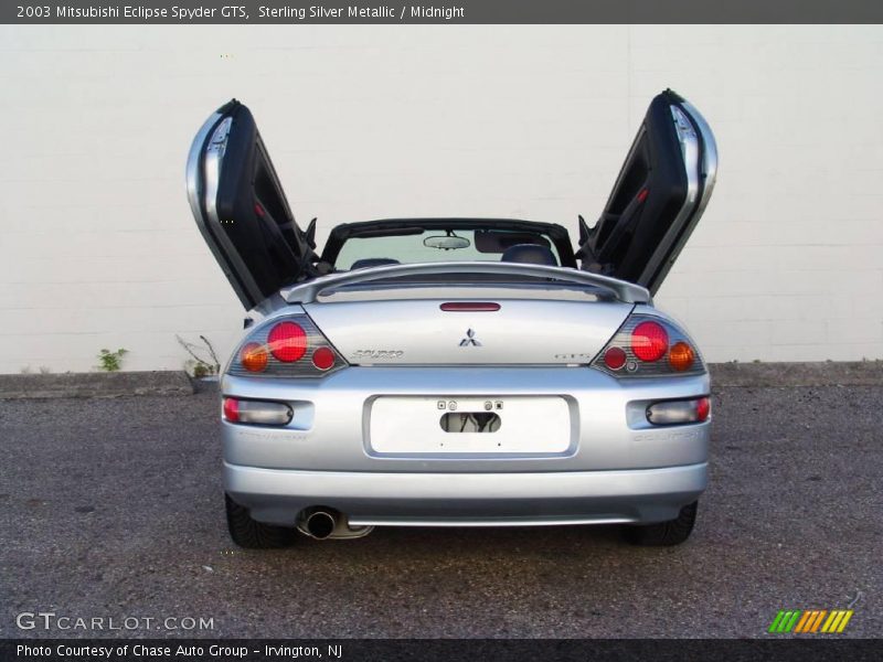 Sterling Silver Metallic / Midnight 2003 Mitsubishi Eclipse Spyder GTS
