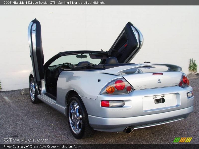 Sterling Silver Metallic / Midnight 2003 Mitsubishi Eclipse Spyder GTS