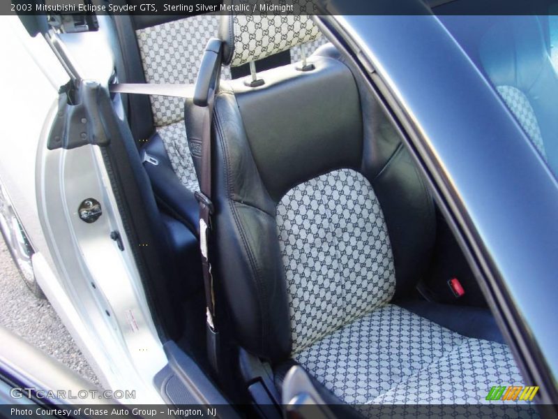 Sterling Silver Metallic / Midnight 2003 Mitsubishi Eclipse Spyder GTS