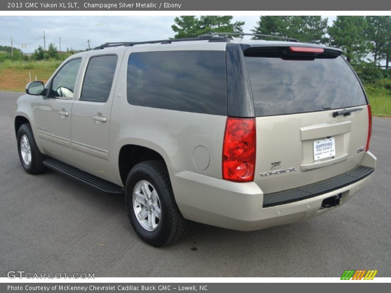 Champagne Silver Metallic / Ebony 2013 GMC Yukon XL SLT