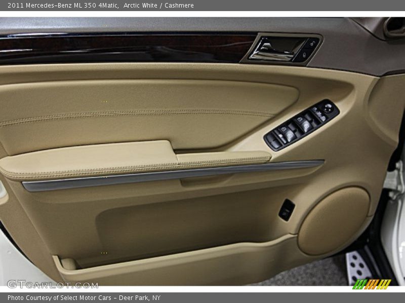 Arctic White / Cashmere 2011 Mercedes-Benz ML 350 4Matic