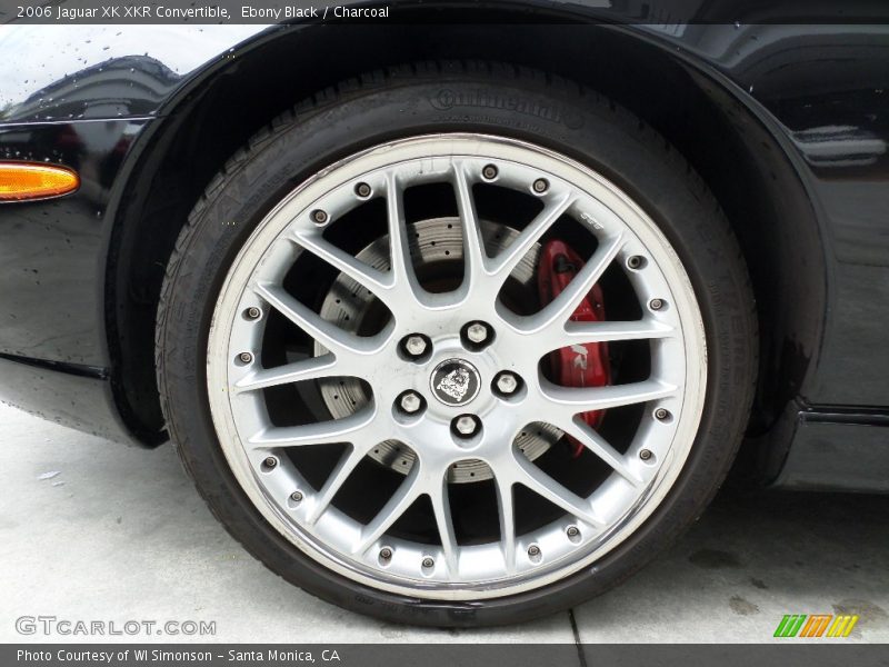 Ebony Black / Charcoal 2006 Jaguar XK XKR Convertible