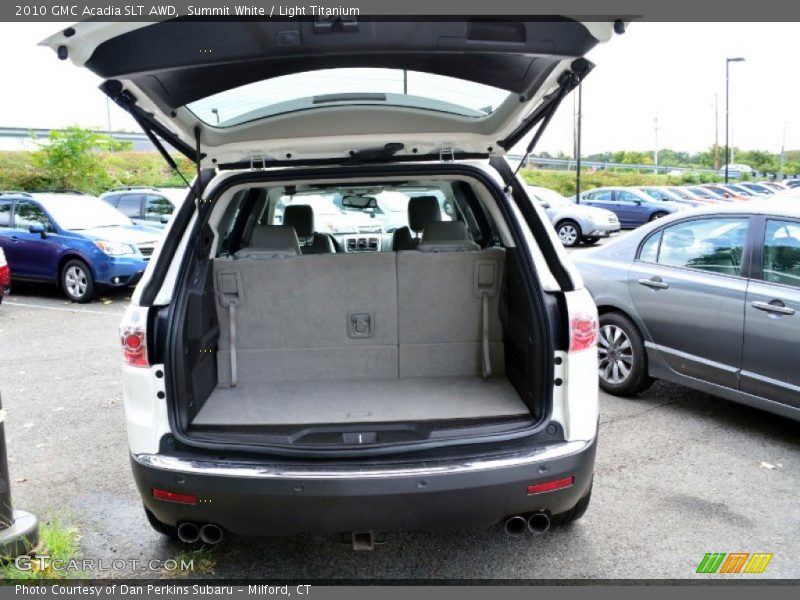 Summit White / Light Titanium 2010 GMC Acadia SLT AWD