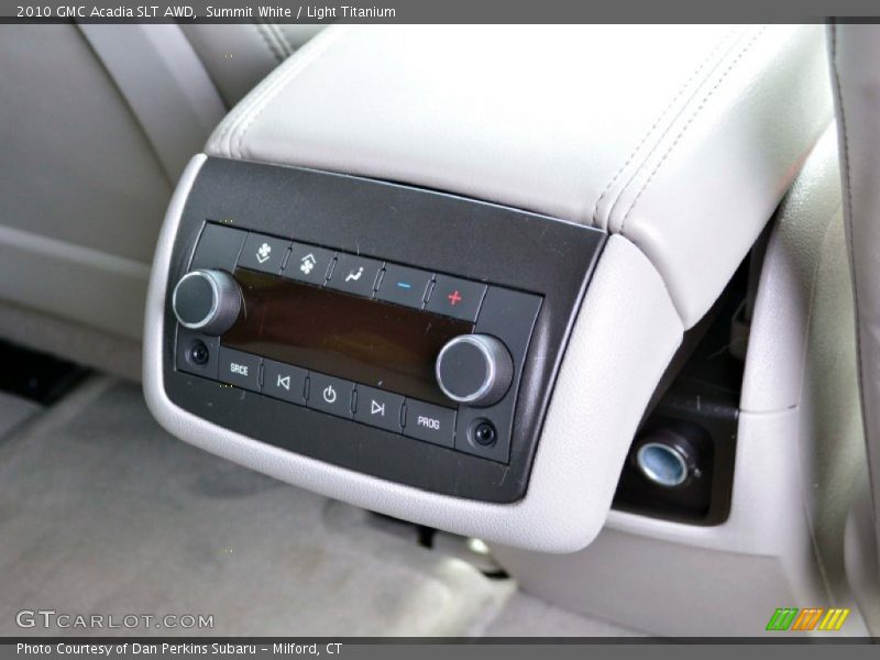 Summit White / Light Titanium 2010 GMC Acadia SLT AWD