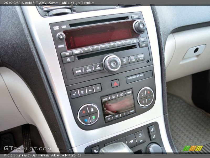 Summit White / Light Titanium 2010 GMC Acadia SLT AWD