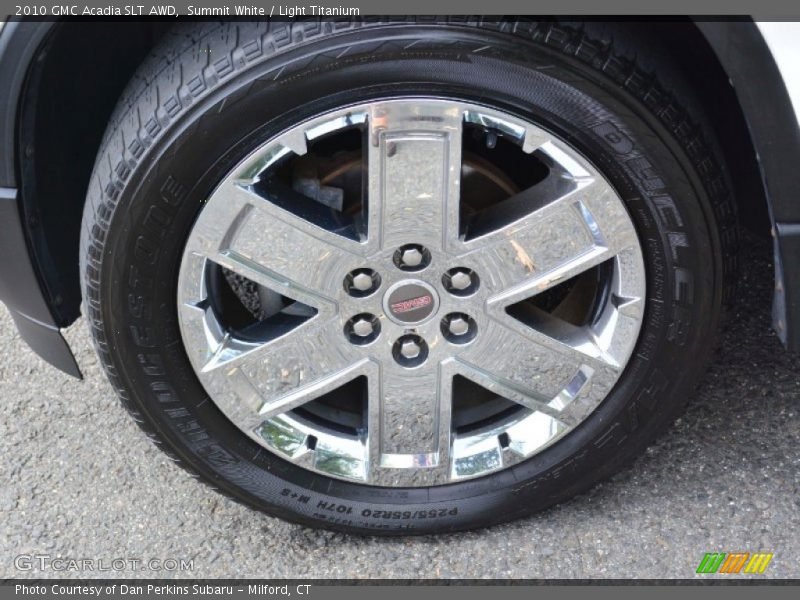 Summit White / Light Titanium 2010 GMC Acadia SLT AWD