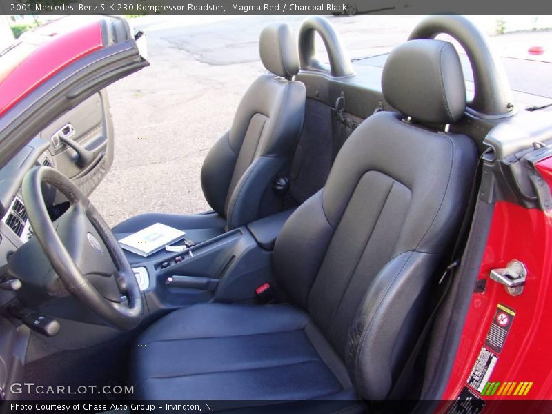 Magma Red / Charcoal Black 2001 Mercedes-Benz SLK 230 Kompressor Roadster