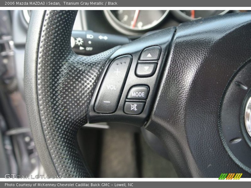 Titanium Gray Metallic / Black 2006 Mazda MAZDA3 i Sedan