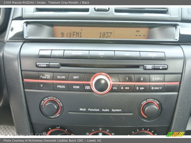 Titanium Gray Metallic / Black 2006 Mazda MAZDA3 i Sedan