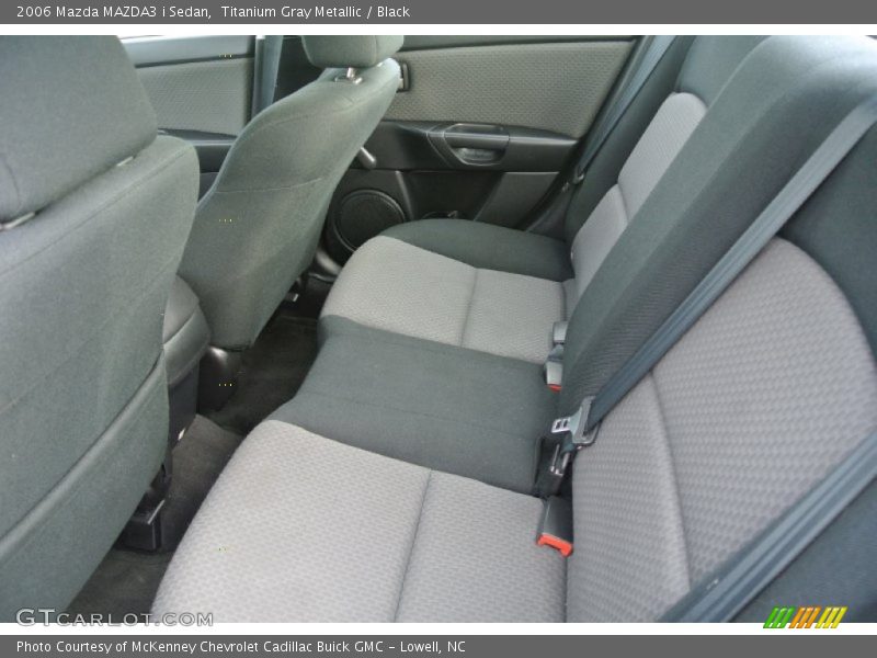 Titanium Gray Metallic / Black 2006 Mazda MAZDA3 i Sedan