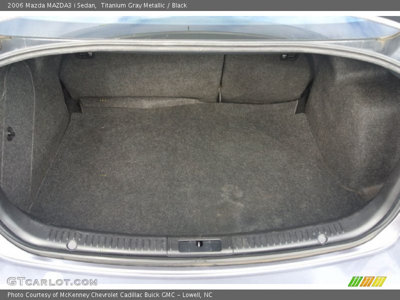 Titanium Gray Metallic / Black 2006 Mazda MAZDA3 i Sedan