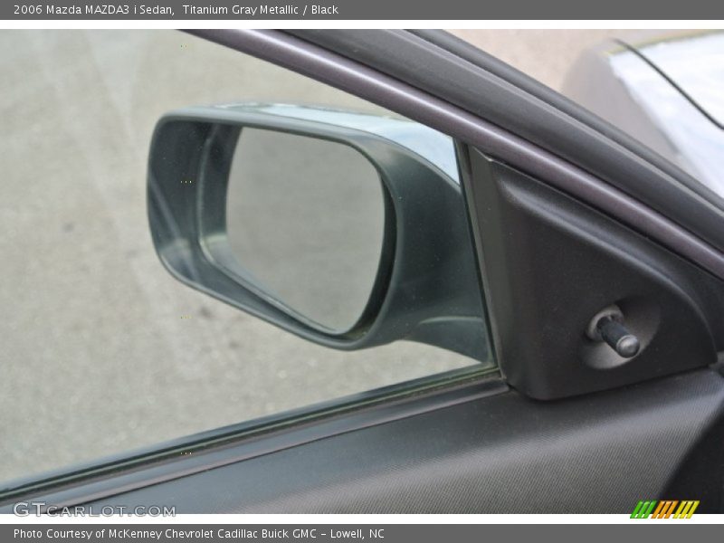 Titanium Gray Metallic / Black 2006 Mazda MAZDA3 i Sedan