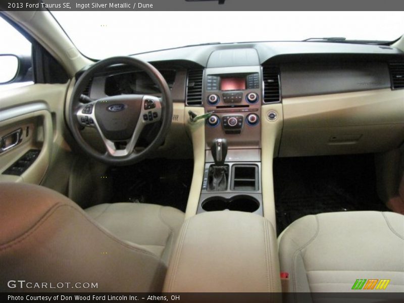 Ingot Silver Metallic / Dune 2013 Ford Taurus SE