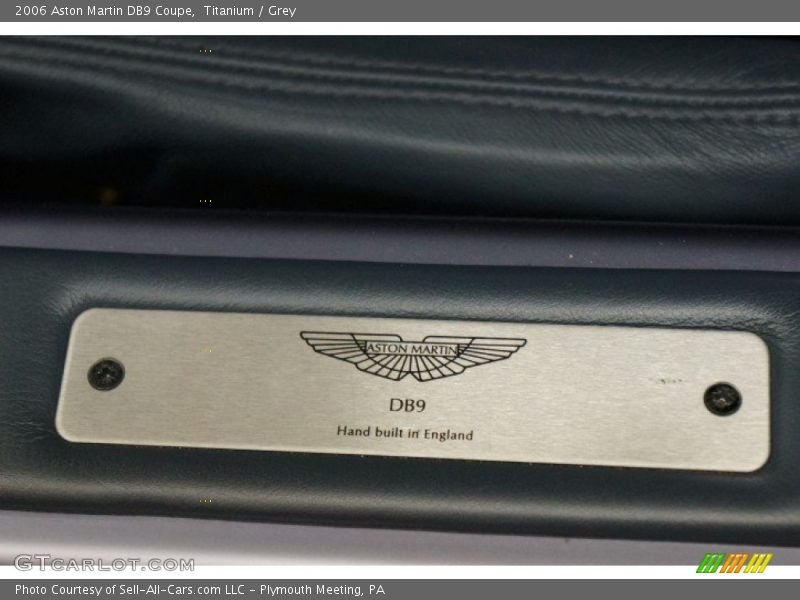Titanium / Grey 2006 Aston Martin DB9 Coupe