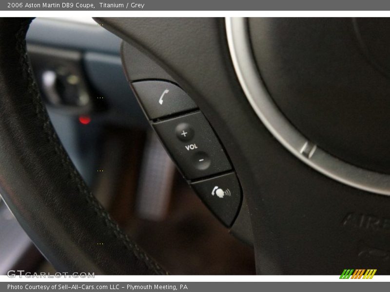 Controls of 2006 DB9 Coupe