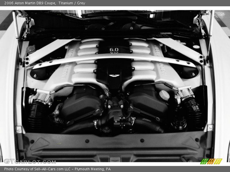  2006 DB9 Coupe Engine - 6.0 Liter DOHC 48 Valve V12