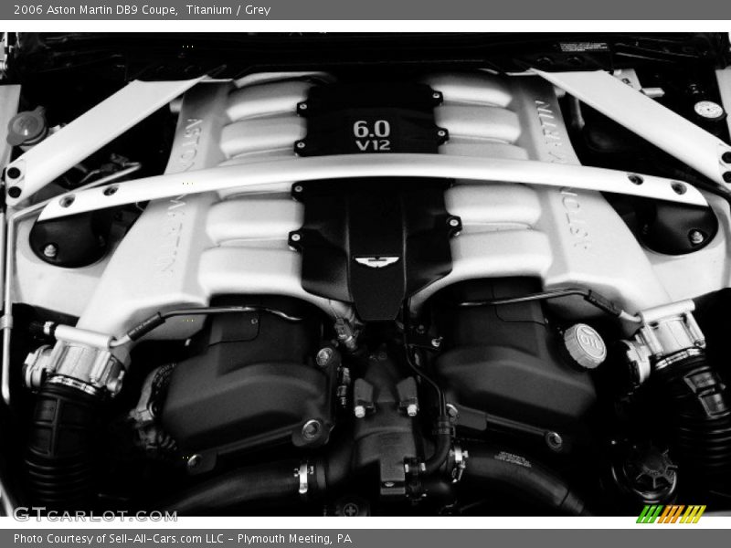  2006 DB9 Coupe Engine - 6.0 Liter DOHC 48 Valve V12