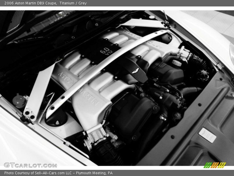  2006 DB9 Coupe Engine - 6.0 Liter DOHC 48 Valve V12