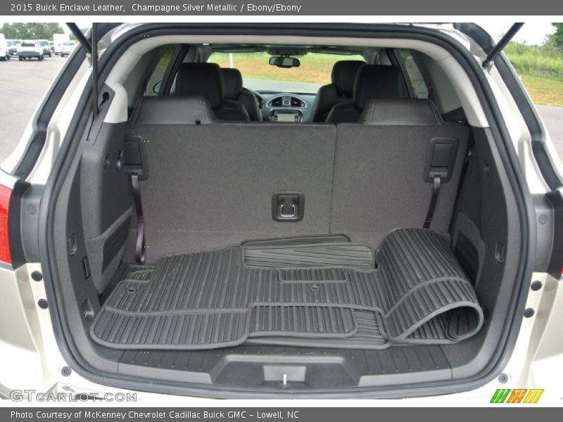 Champagne Silver Metallic / Ebony/Ebony 2015 Buick Enclave Leather