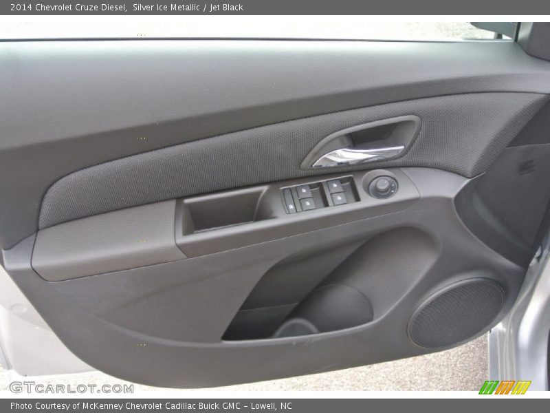 Silver Ice Metallic / Jet Black 2014 Chevrolet Cruze Diesel