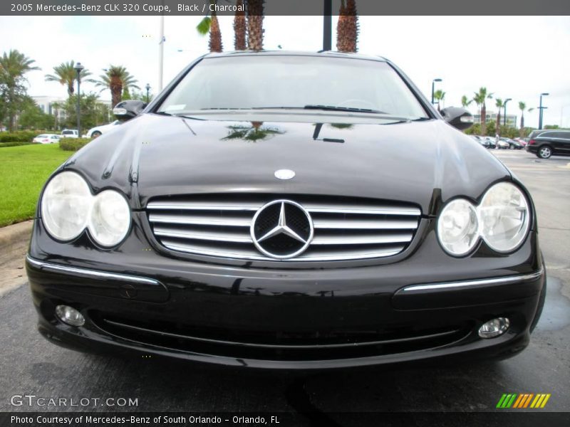 Black / Charcoal 2005 Mercedes-Benz CLK 320 Coupe