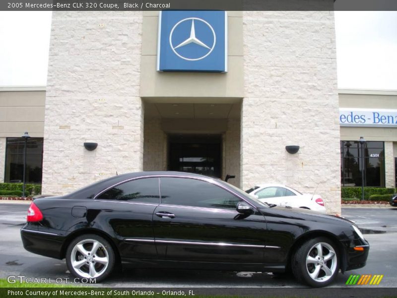Black / Charcoal 2005 Mercedes-Benz CLK 320 Coupe