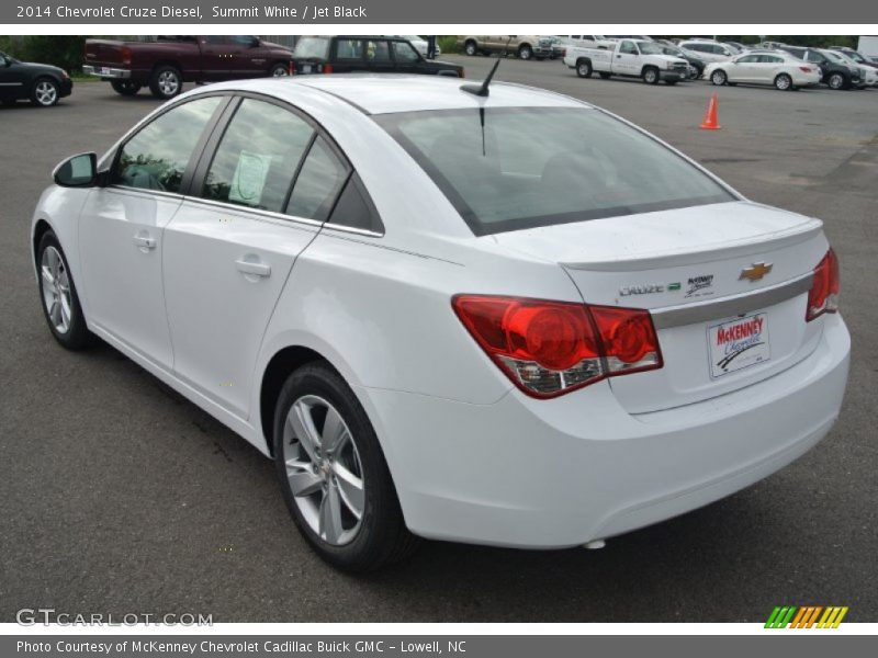 Summit White / Jet Black 2014 Chevrolet Cruze Diesel