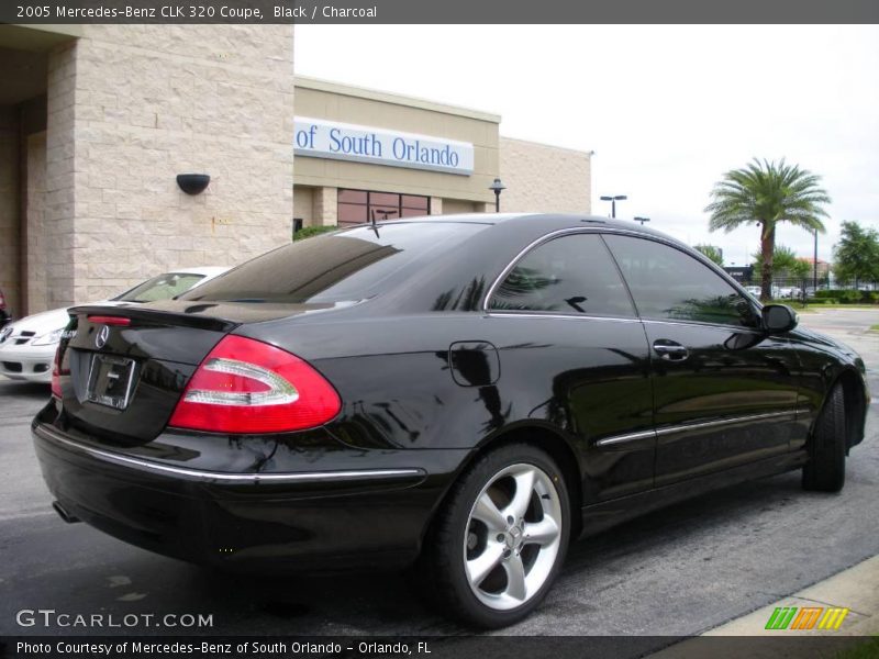 Black / Charcoal 2005 Mercedes-Benz CLK 320 Coupe