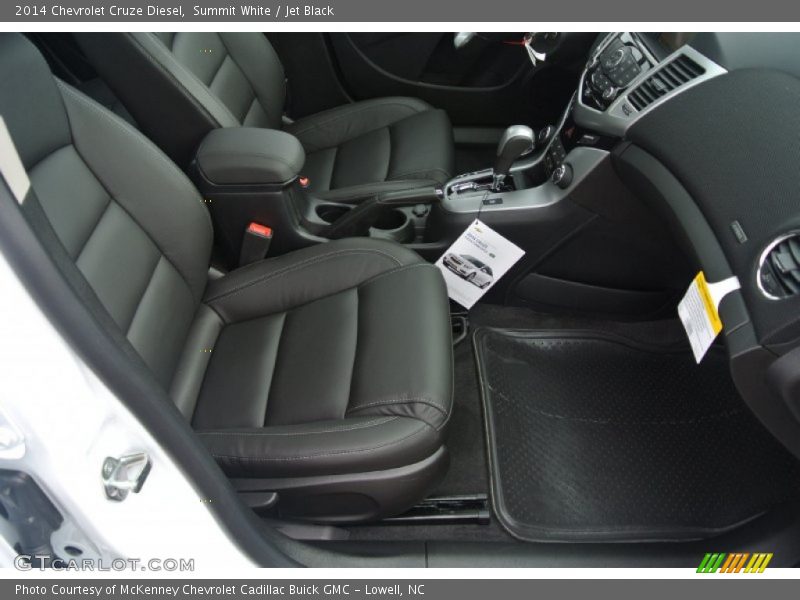 Summit White / Jet Black 2014 Chevrolet Cruze Diesel