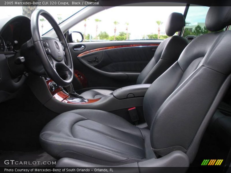 Black / Charcoal 2005 Mercedes-Benz CLK 320 Coupe