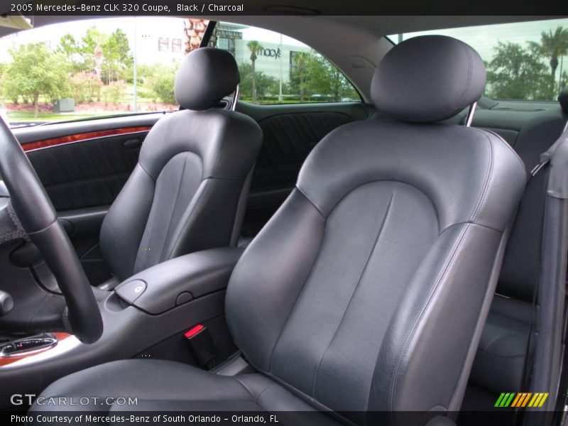 Black / Charcoal 2005 Mercedes-Benz CLK 320 Coupe