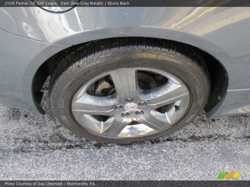 Dark Steel Gray Metallic / Ebony Black 2008 Pontiac G6 GXP Coupe