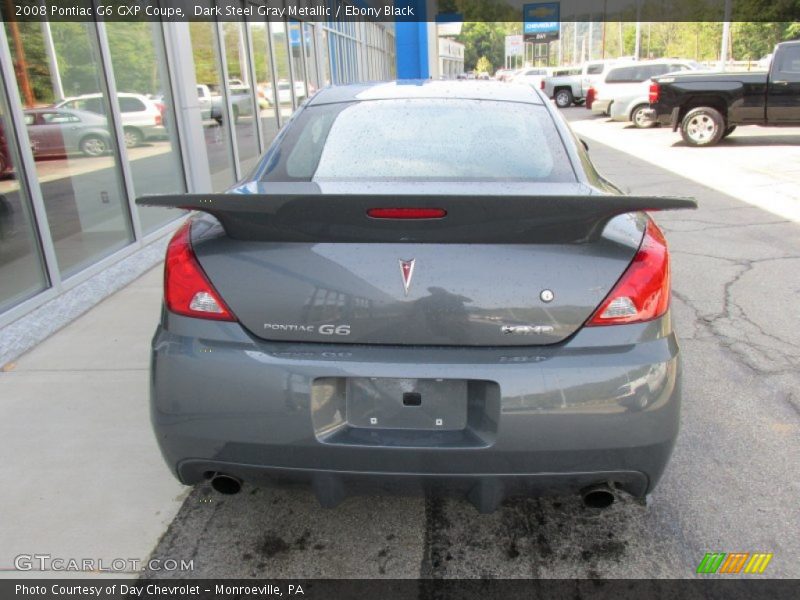Dark Steel Gray Metallic / Ebony Black 2008 Pontiac G6 GXP Coupe