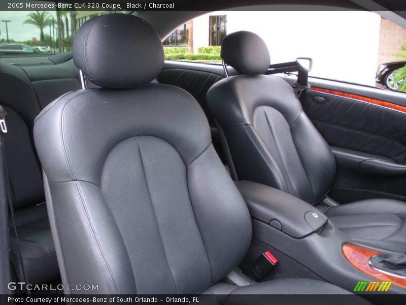 Black / Charcoal 2005 Mercedes-Benz CLK 320 Coupe