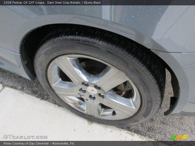 Dark Steel Gray Metallic / Ebony Black 2008 Pontiac G6 GXP Coupe