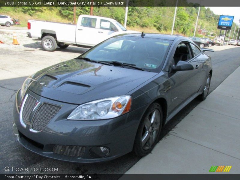 Dark Steel Gray Metallic / Ebony Black 2008 Pontiac G6 GXP Coupe