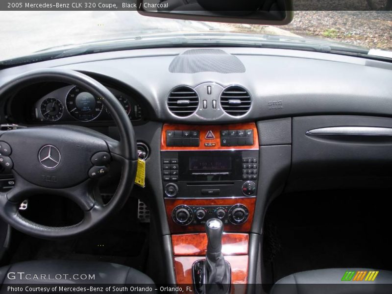 Black / Charcoal 2005 Mercedes-Benz CLK 320 Coupe