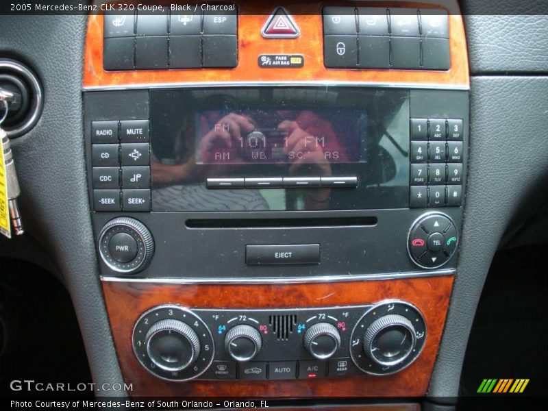 Black / Charcoal 2005 Mercedes-Benz CLK 320 Coupe