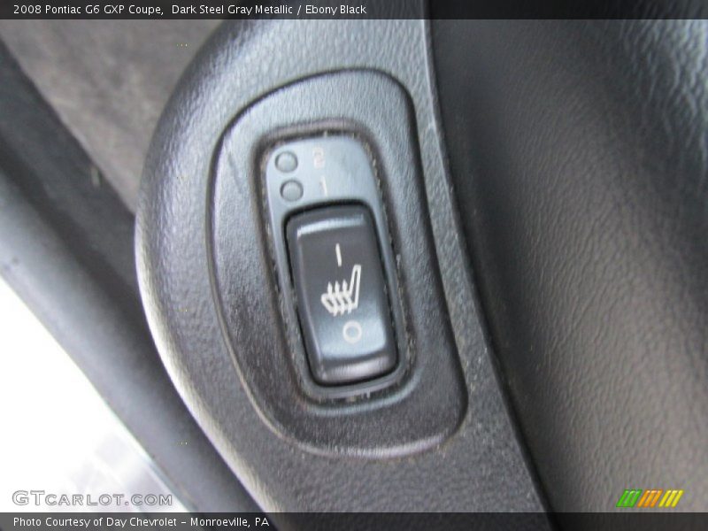 Dark Steel Gray Metallic / Ebony Black 2008 Pontiac G6 GXP Coupe