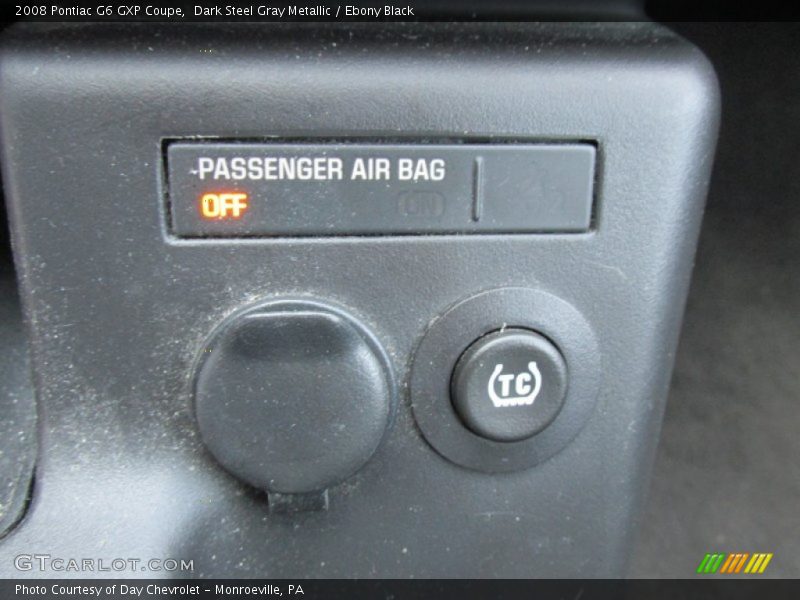 Dark Steel Gray Metallic / Ebony Black 2008 Pontiac G6 GXP Coupe